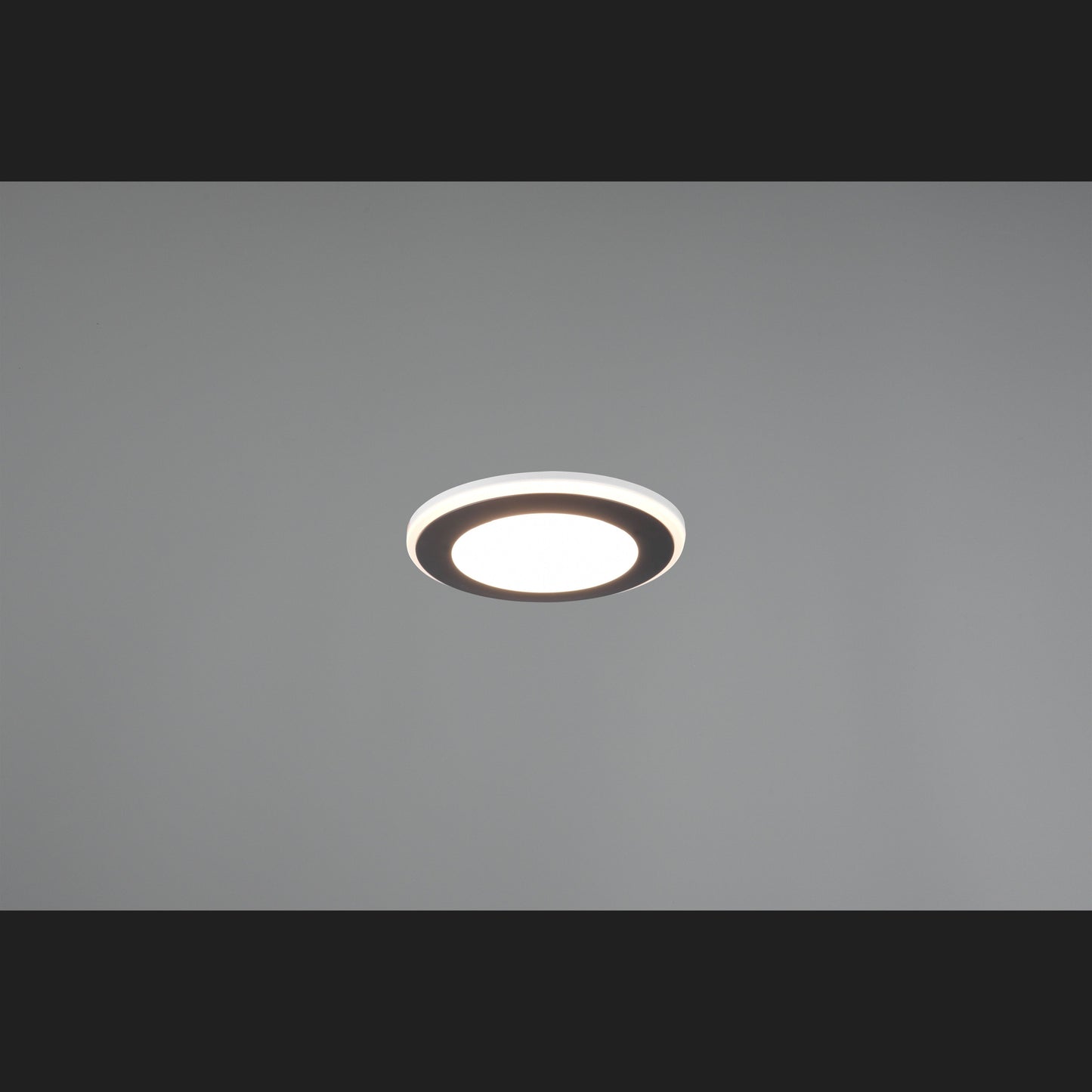 Aura - Recessed lighting - Black Matt - Trio