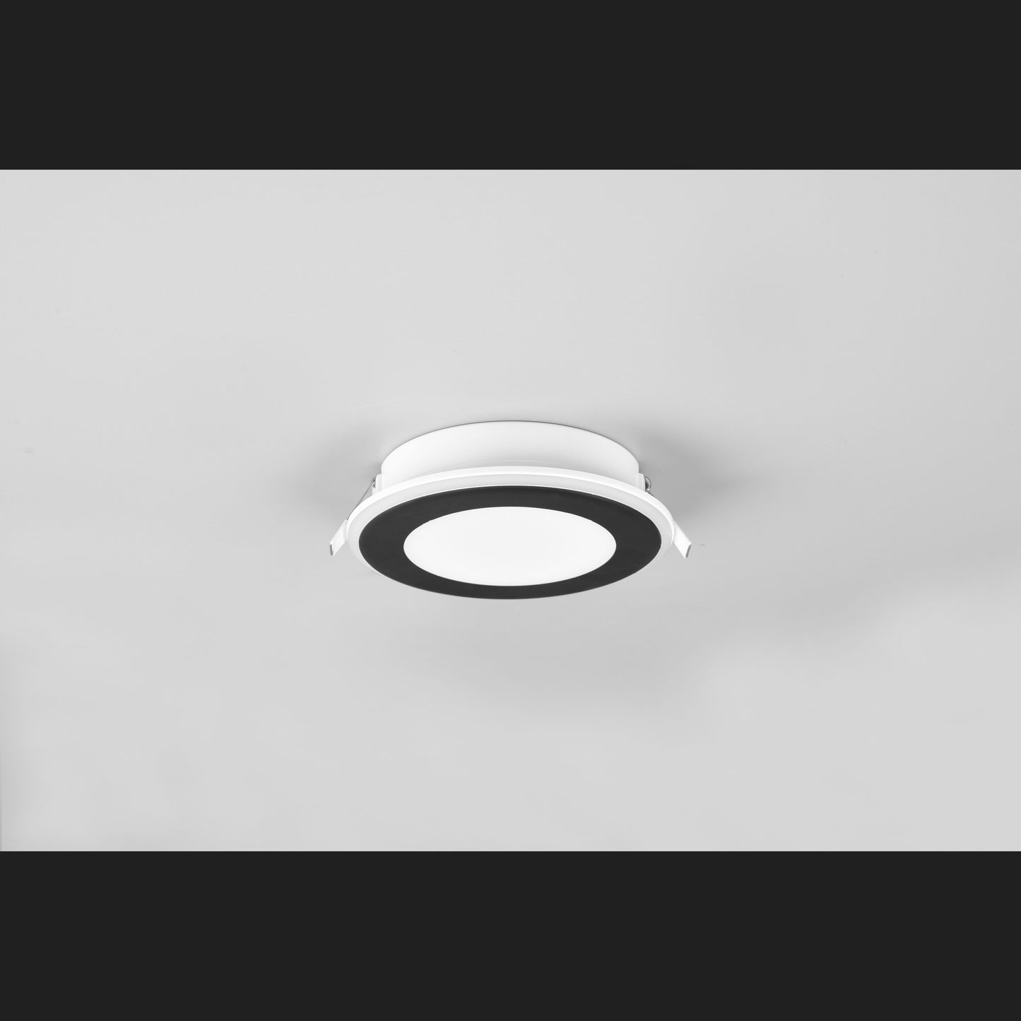 Aura - Recessed lighting - Black Matt - Trio