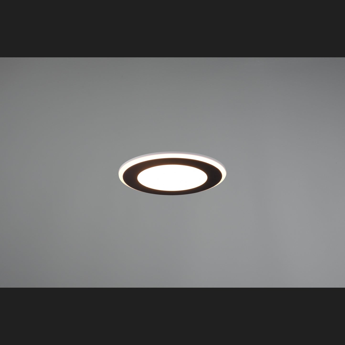 Aura - Recessed lighting - Black Matt - Trio