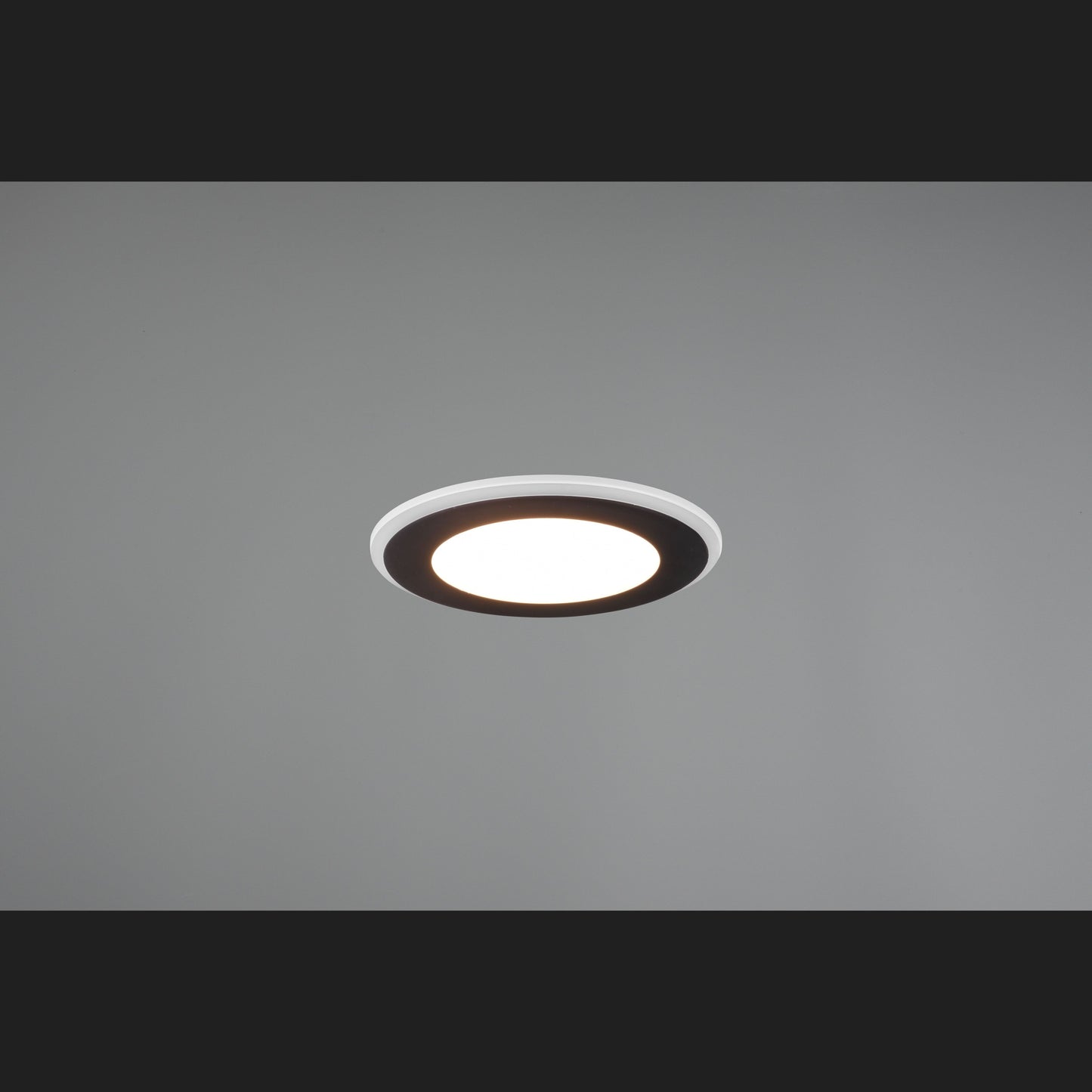 Aura - Recessed lighting - Black Matt - Trio