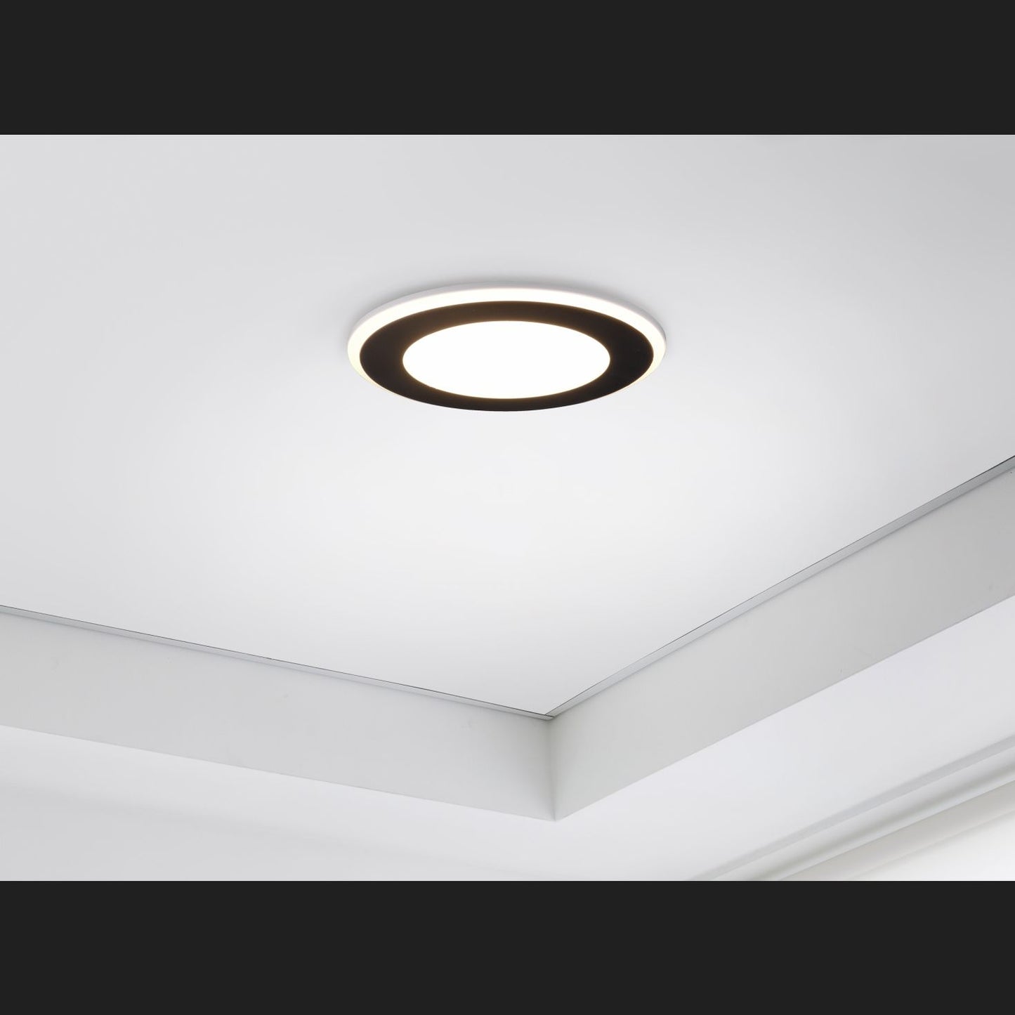 Aura - Recessed lighting - Black Matt - Trio