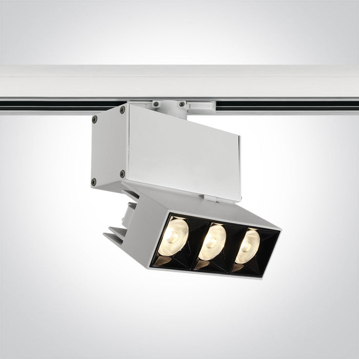 Mirror Square Track Lights Die cast