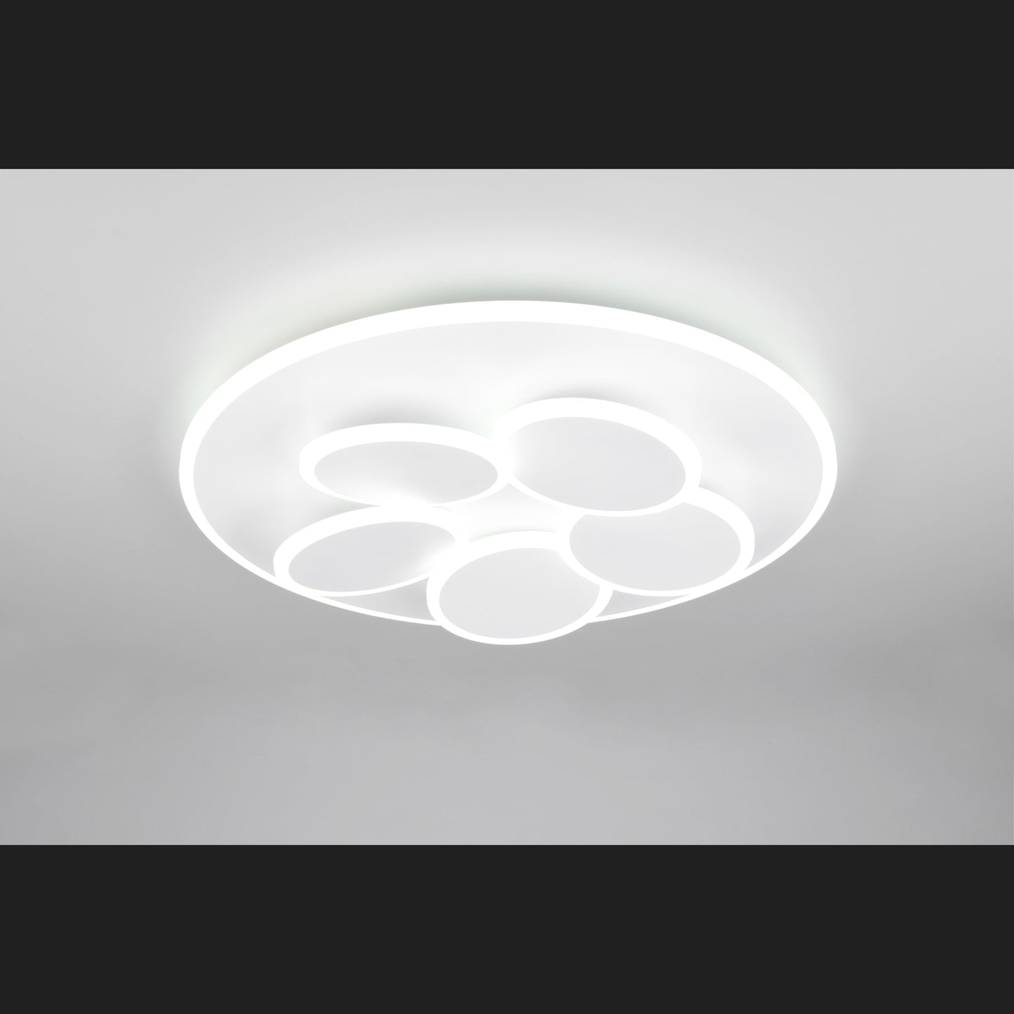Mandala - Ceiling Lamp - White Matt - Trio - 653210631