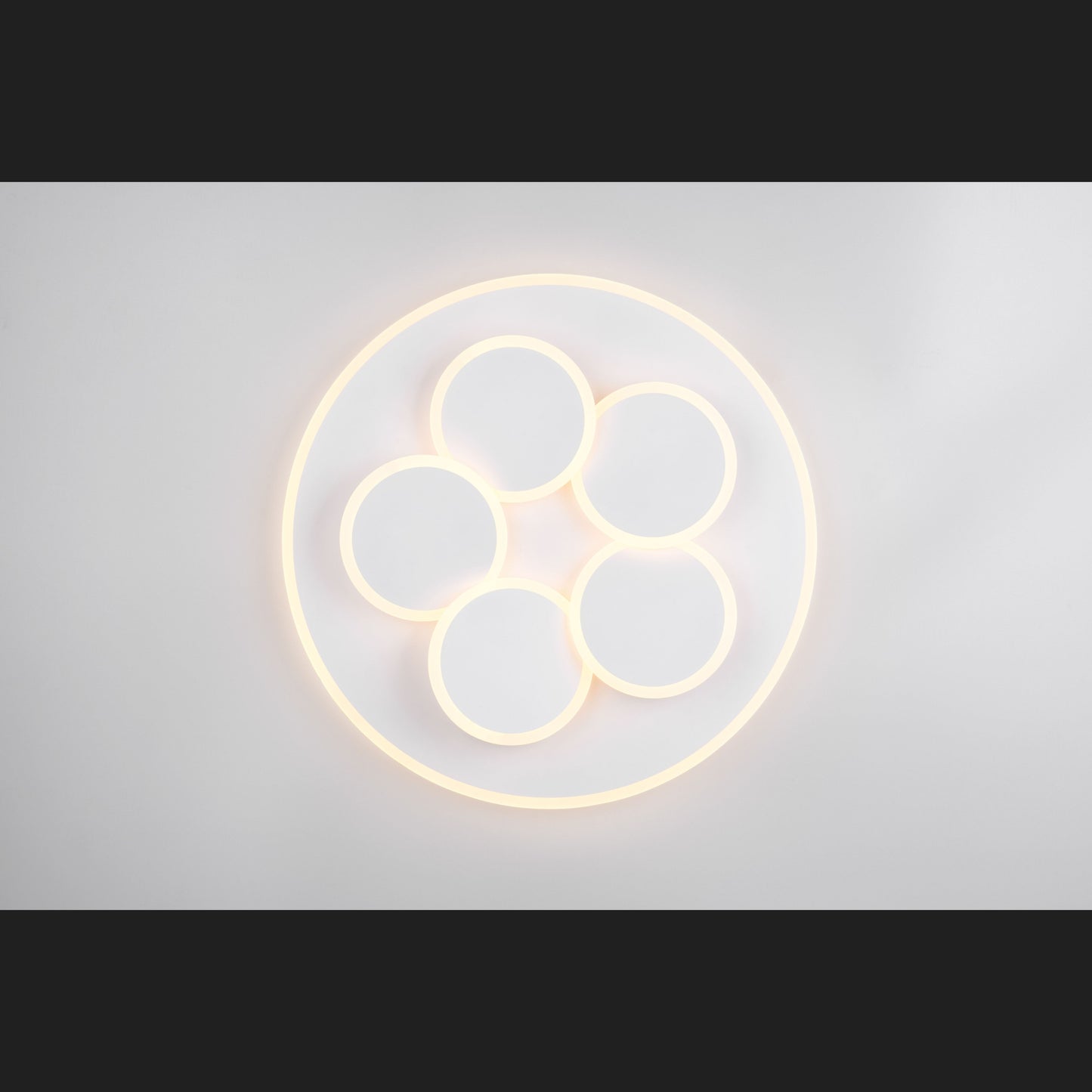Mandala - Ceiling Lamp - White Matt - Trio - 653210631