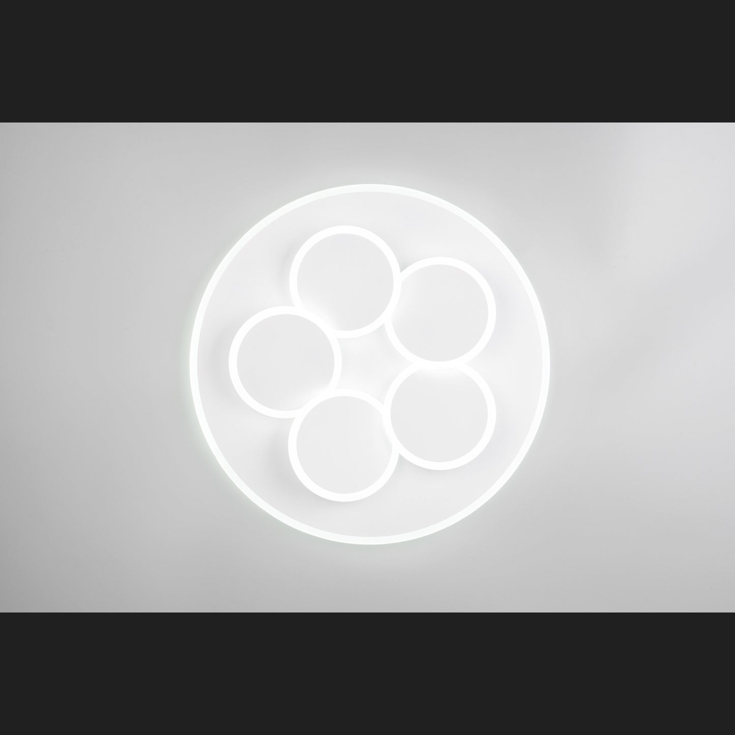 Mandala - Ceiling Lamp - White Matt - Trio - 653210631