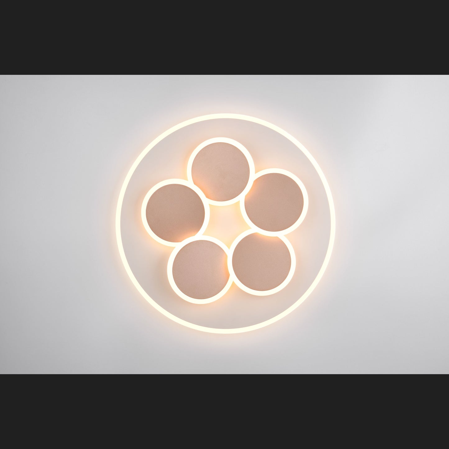 Mandala - Ceiling Lamp - Grey - Trio - 653210676