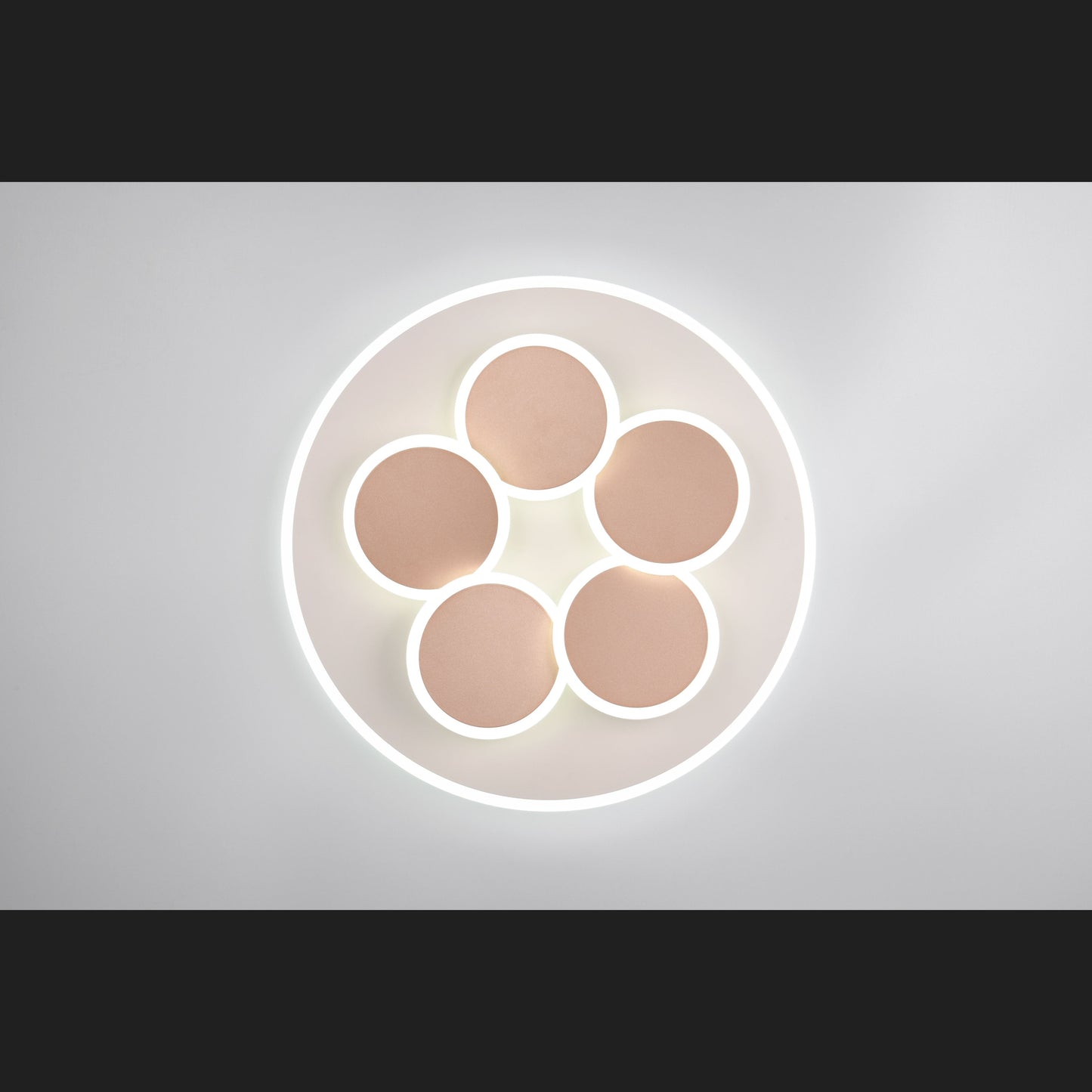 Mandala - Ceiling Lamp - Grey - Trio - 653210676