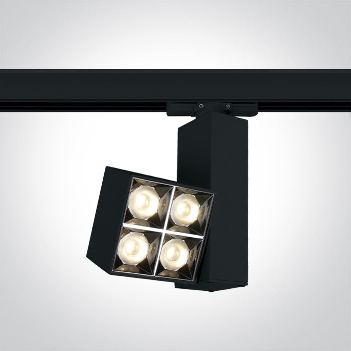 Mirror Square Track Lights Die cast