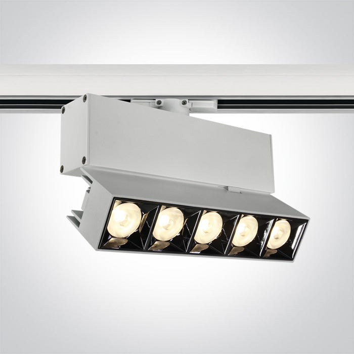 Mirror Square Track Lights Die cast