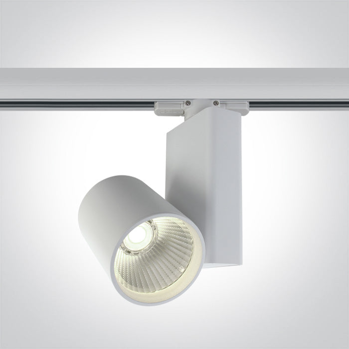 The COB Track Light Range Aluminium
