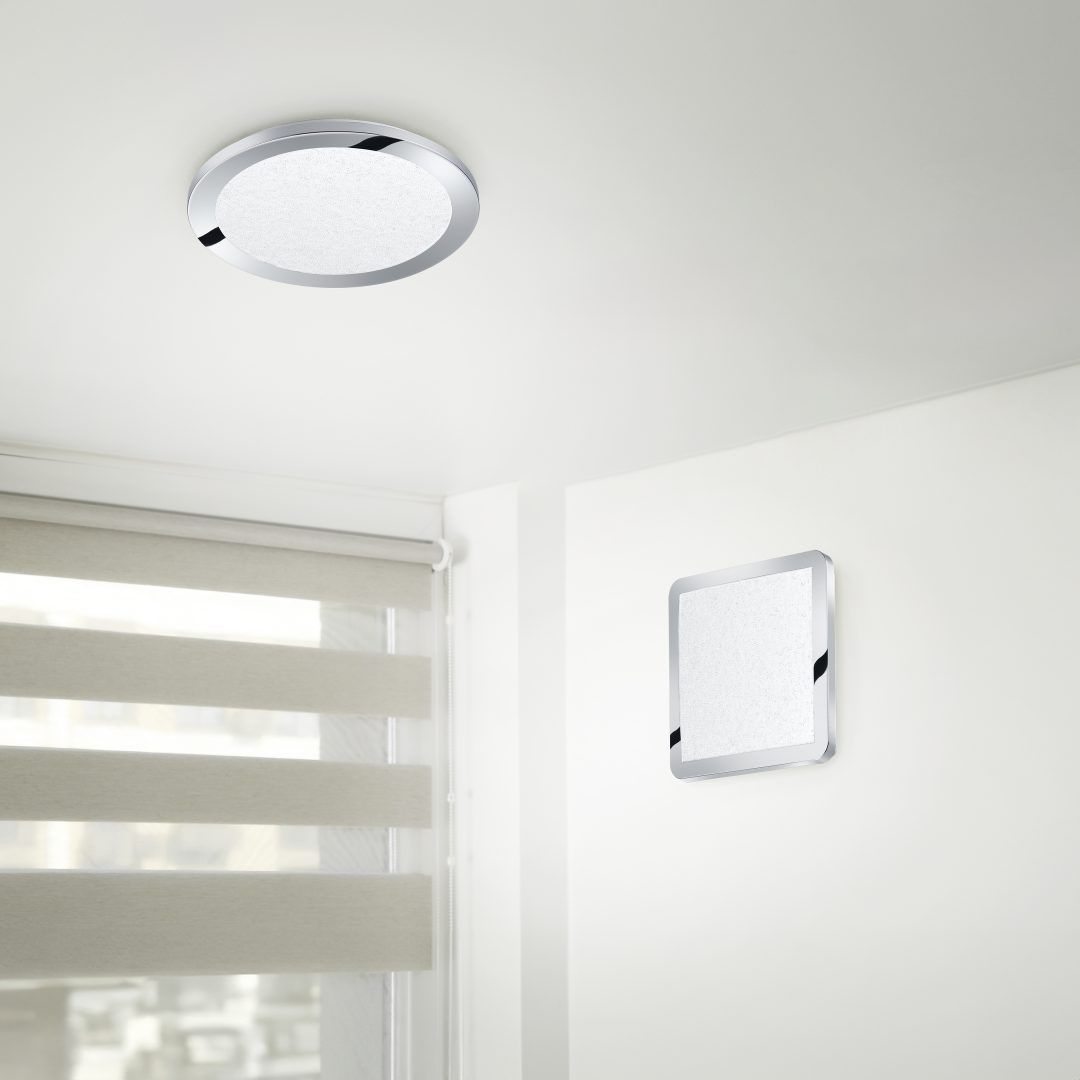 Cesar - Ceiling lamp - Crystal Effect - Trio