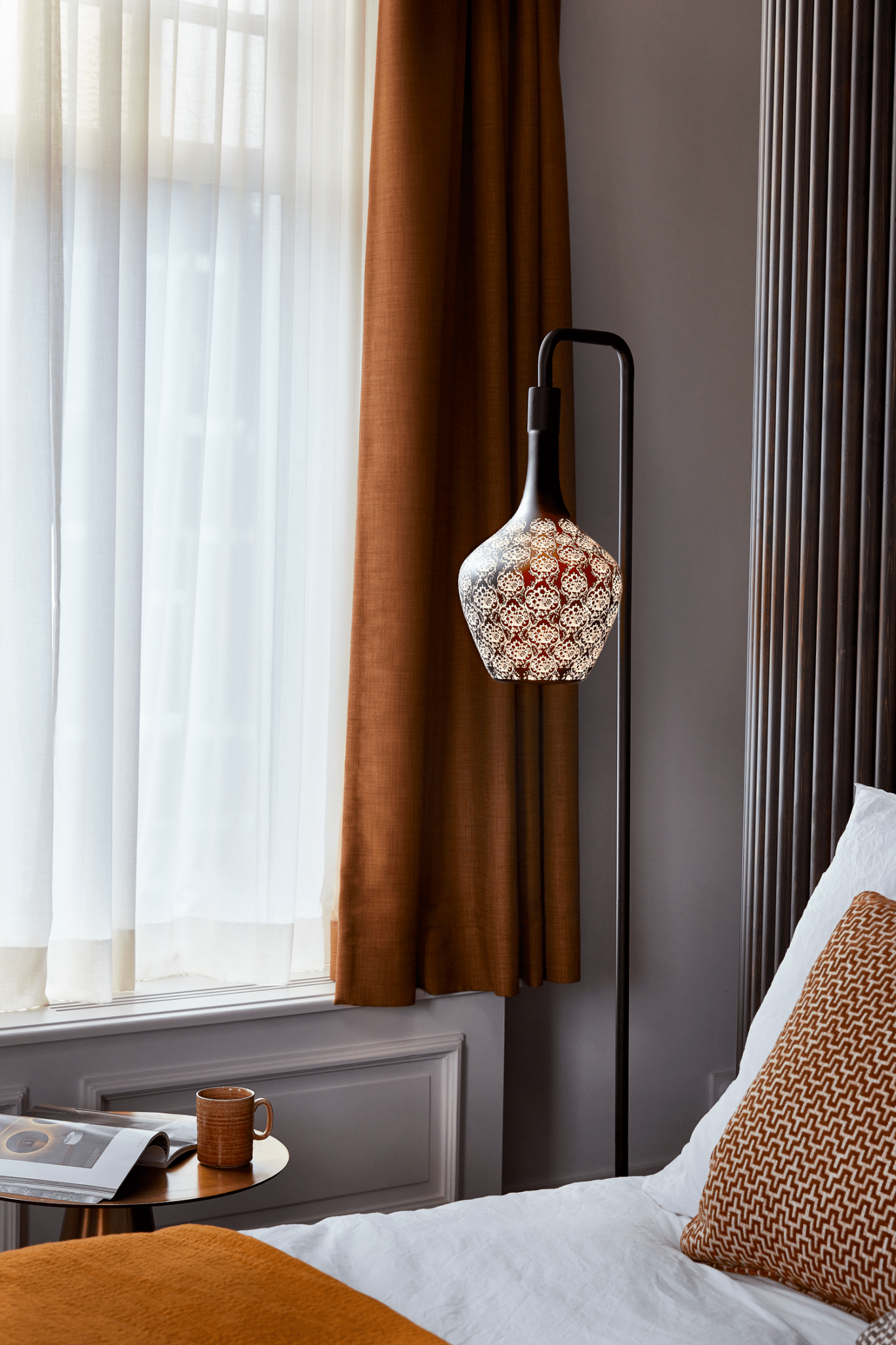 Calex Versailles Noir LED Bulb - Baroque - E27 - 5W - Dimmable