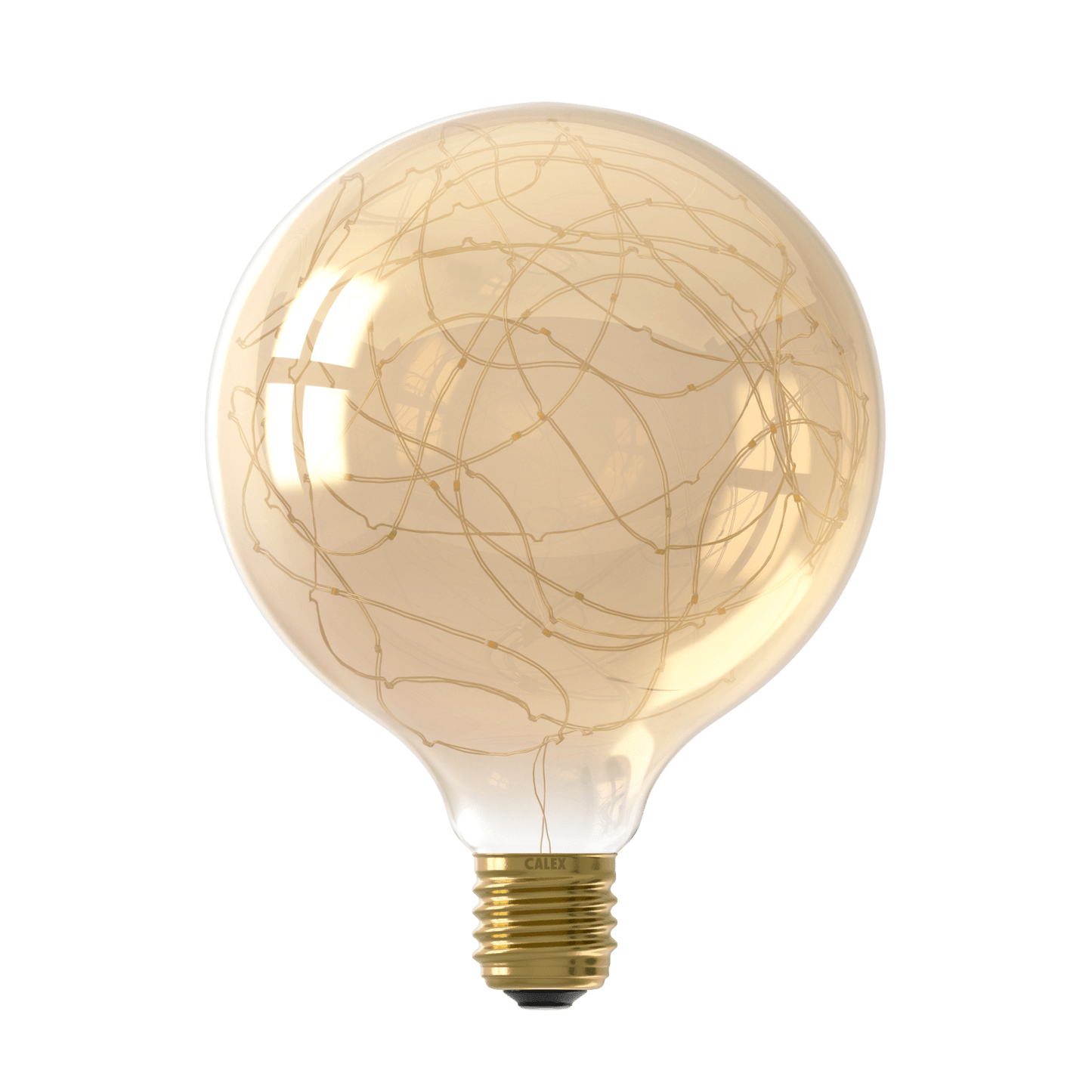 Calex Star LED Lamp - E27 - G125 - Gold - 1.5W