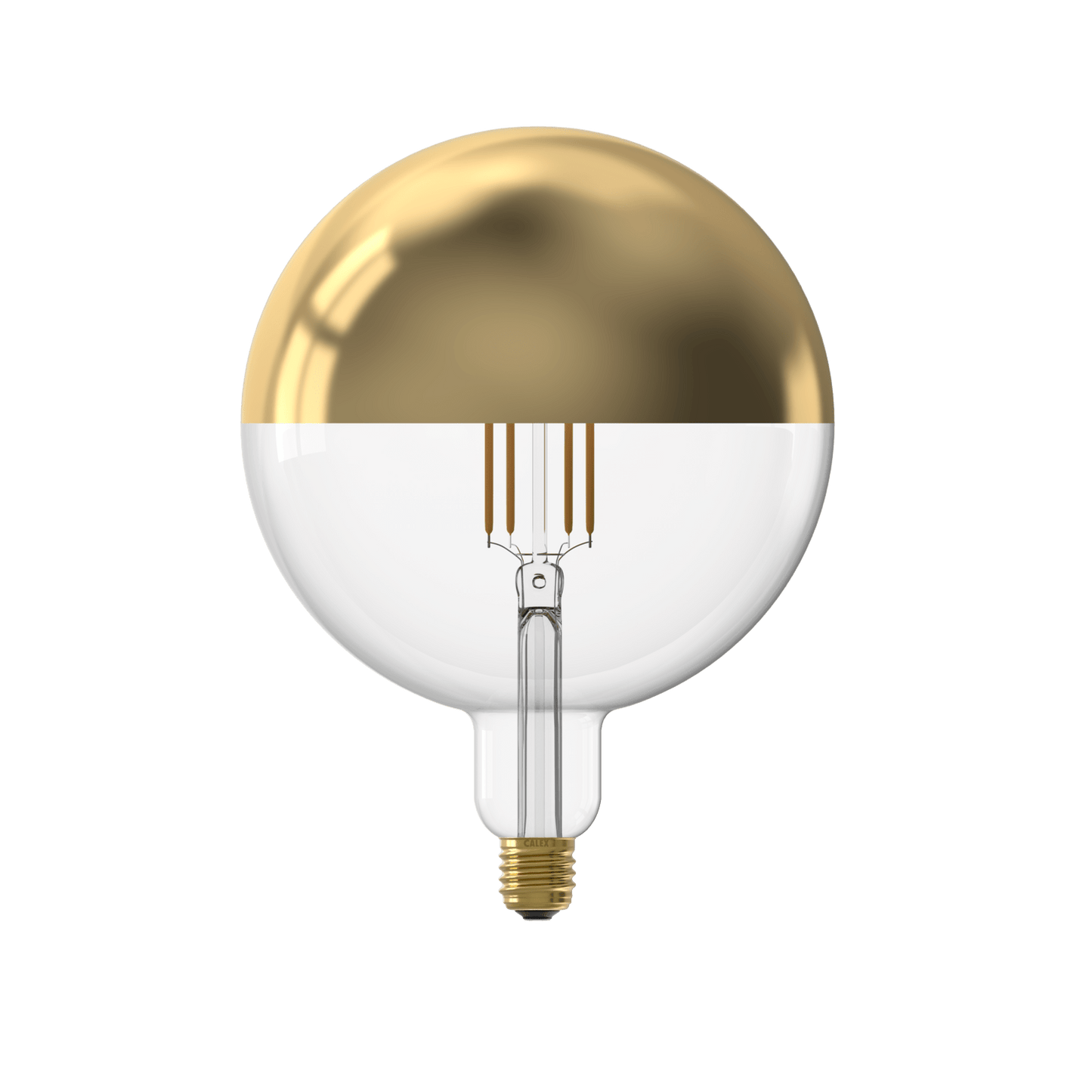 Calex Top mirror Bulb - E27 - Filament - Kalmar - Gold -WarmWhite- 6W