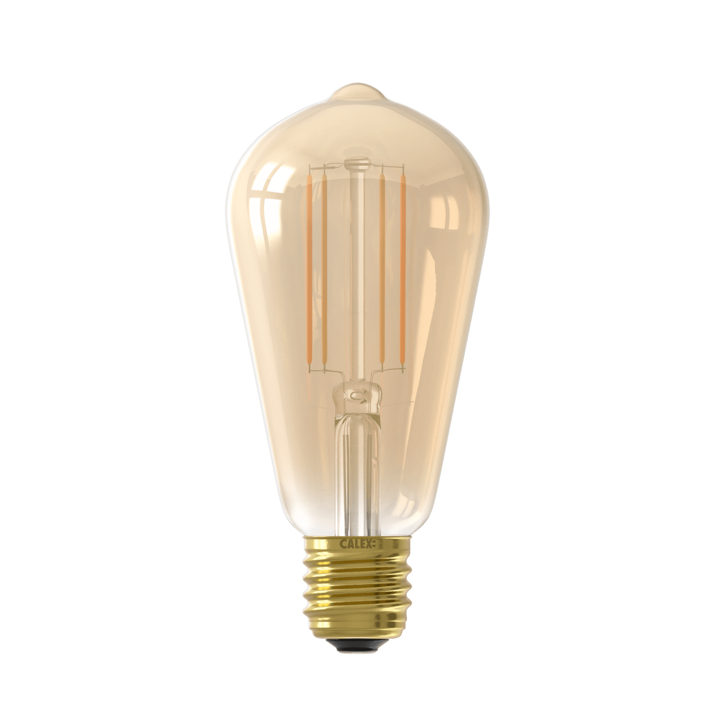 Calex Smart LED Bulb - E27 - Filament - ST64 - Gold - Warm White - 7W