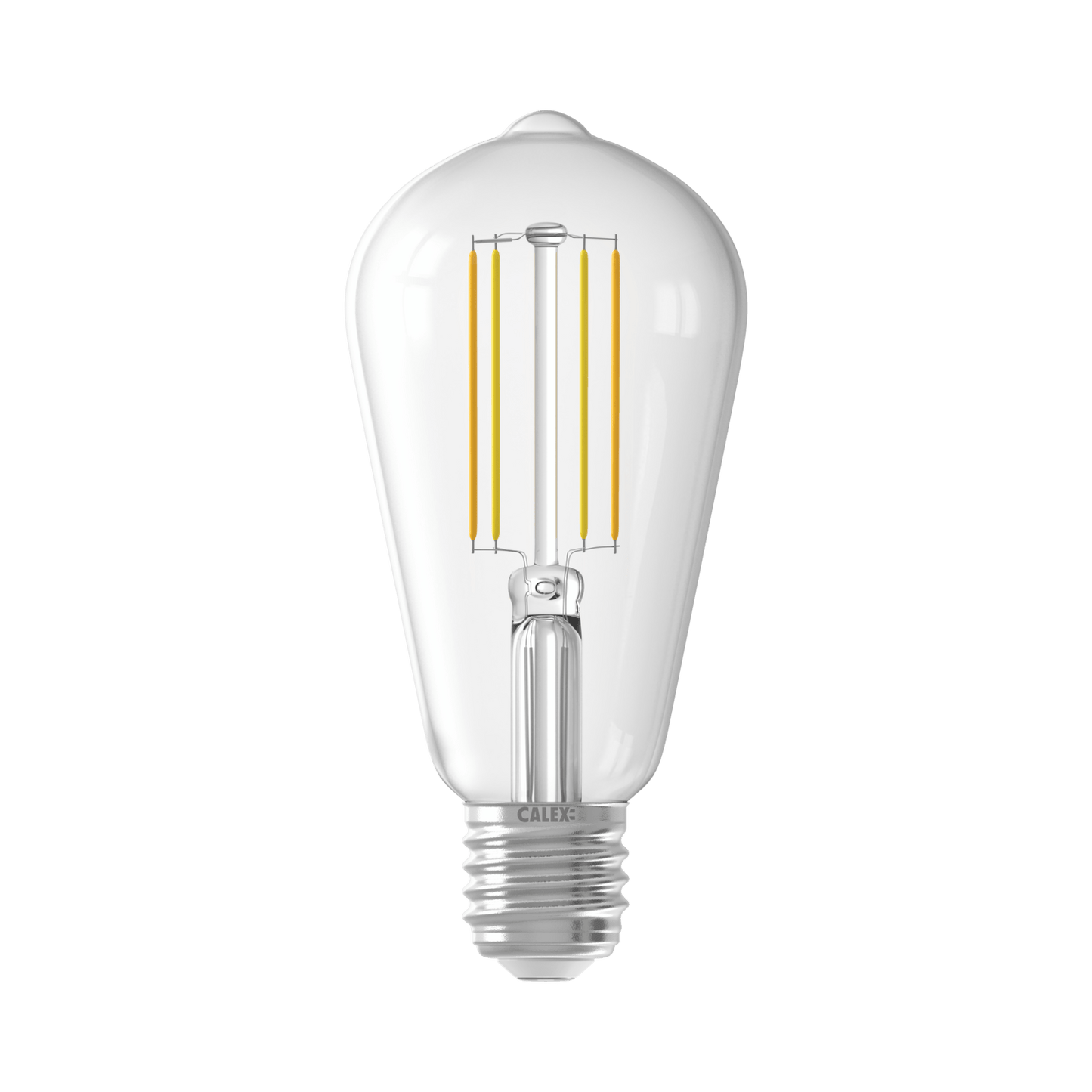 Calex Smart LED Bulb - Filament - ST64 - Clear - E27 - 7W - CCT