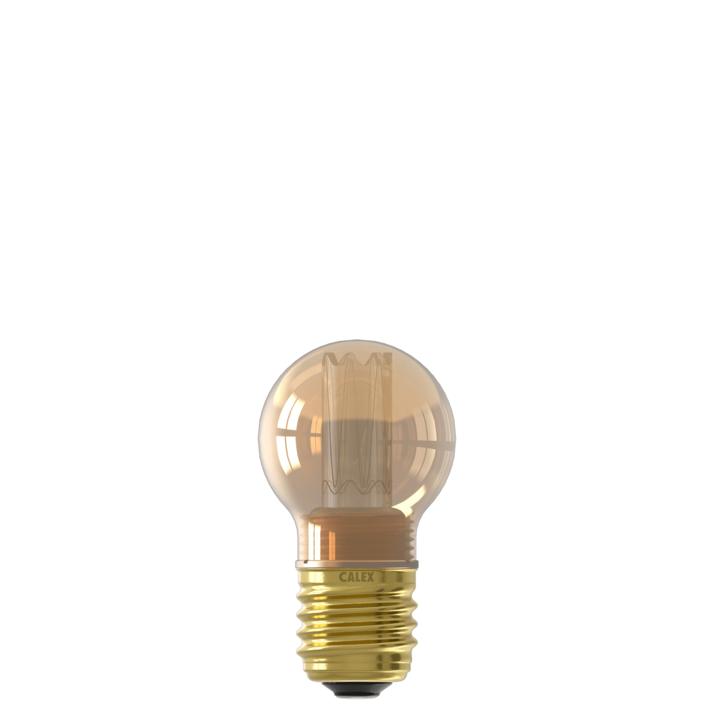 Calex Crown LED Bulb - E27 - P45 - Gold - 2.3W - Dimmable
