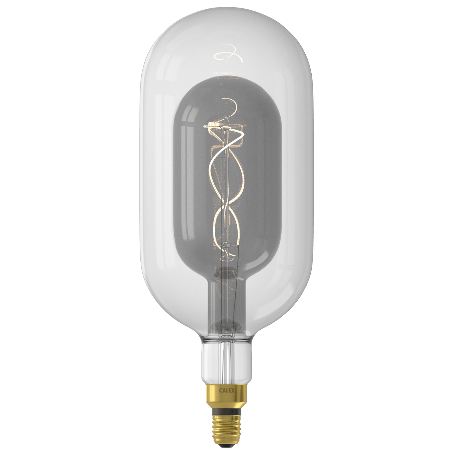 Calex Sundsvall - E27 - Filament - Titanium -WarmWhite- 3W - Dimmable