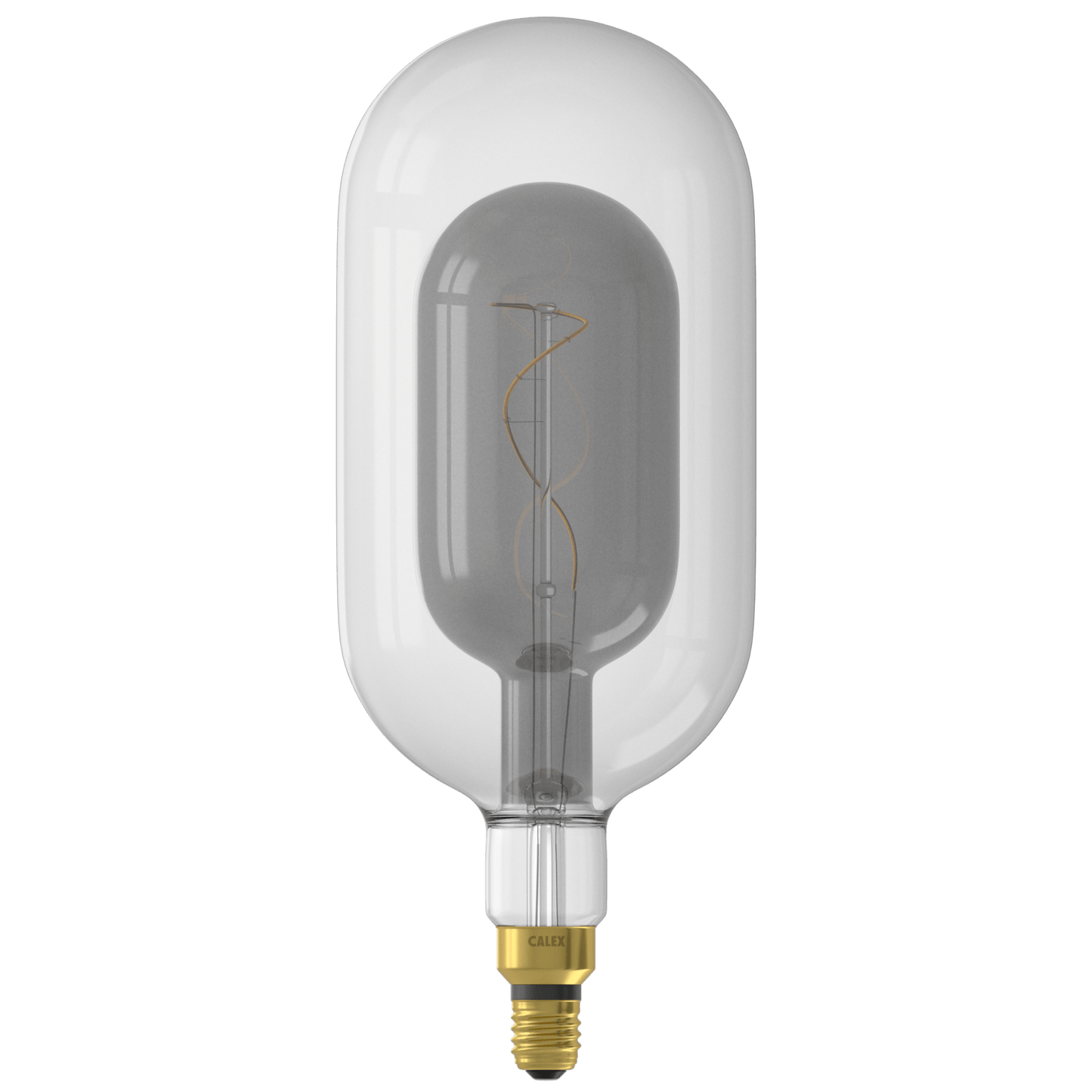 Calex Sundsvall - E27 - Filament - Titanium -WarmWhite- 3W - Dimmable