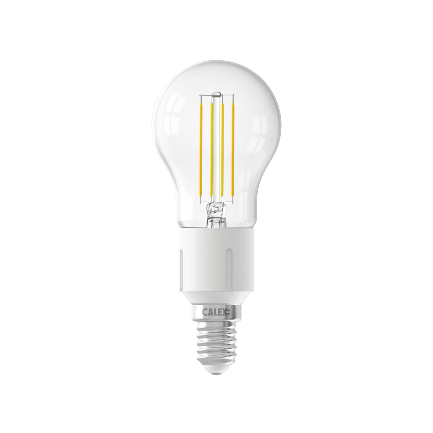 Calex Smart LED Bulb - Filament - P45 - Clear - E14 - 4.5W - CCT