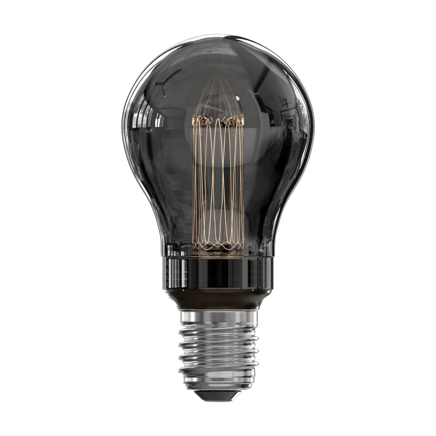 Calex Crown LED Bulb - E27 - A60 - Titanium - 3.5W - Dimmable