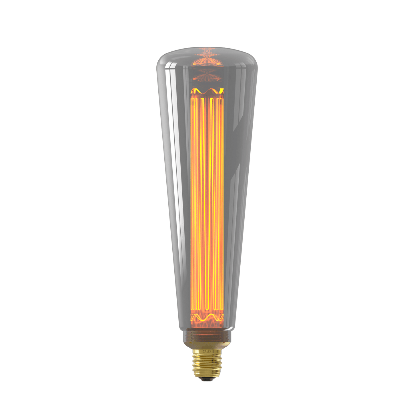 Calex Royal Kinna Bulb - E27 - Filament - Titanium - WarmWhite - 3.5W