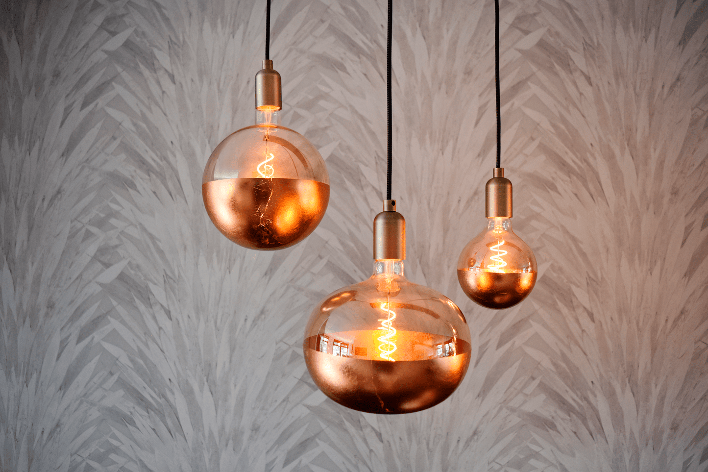 Calex Top mirror Bulb - E27 - Filament - Boden - Copper -WarmWhite- 4W