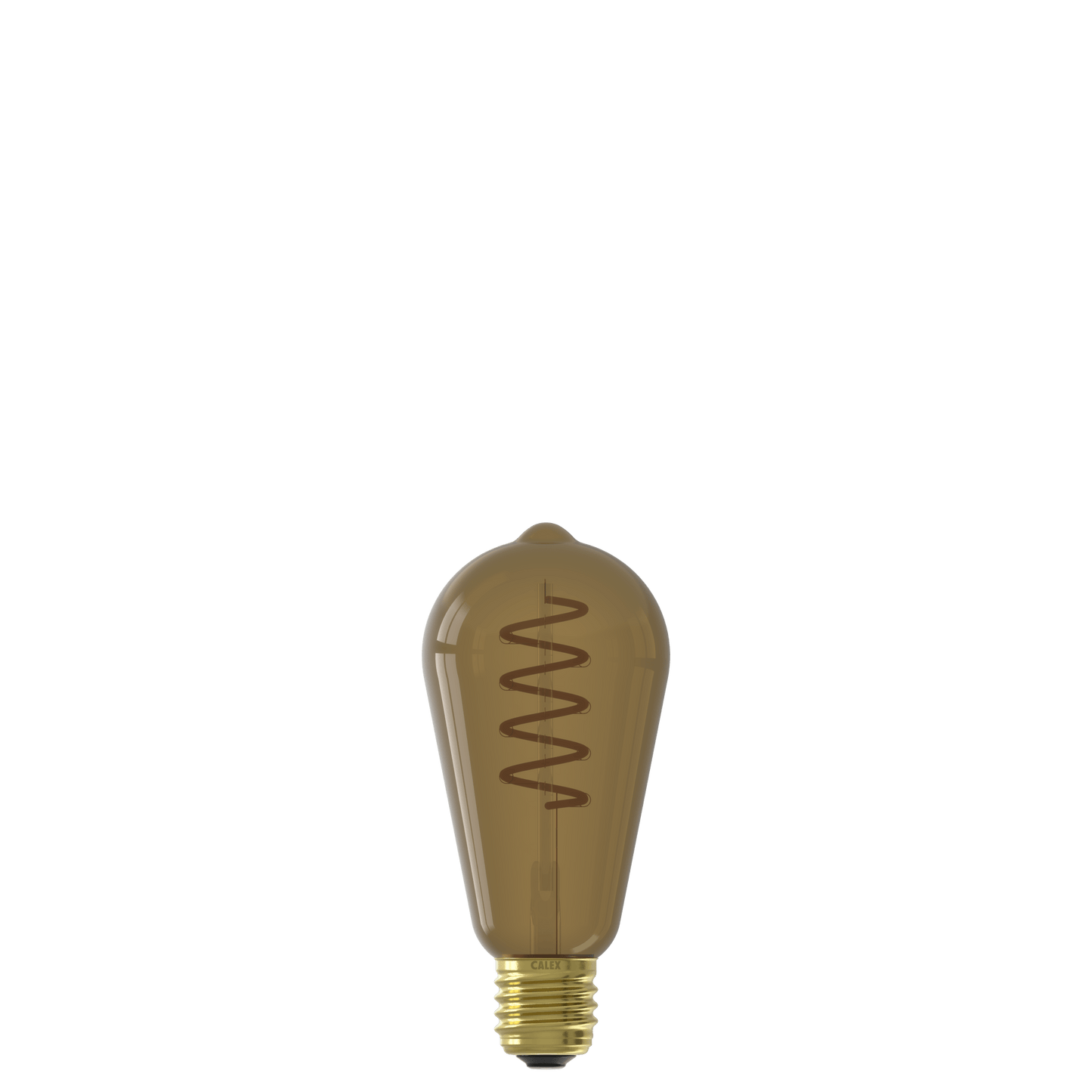 Calex Spiral Filament LED Lamp - E27 - ST64 - Natural - 4W - Dimmable