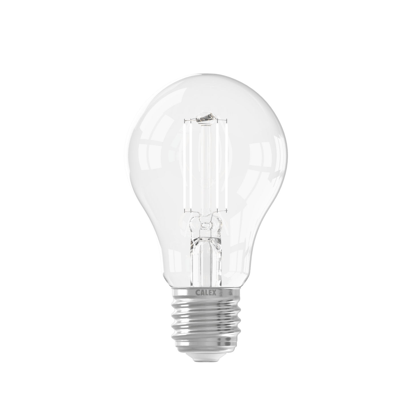 Calex SMD LED Lamp - E27 - A60 - Clear - 7W - 3-Pack
