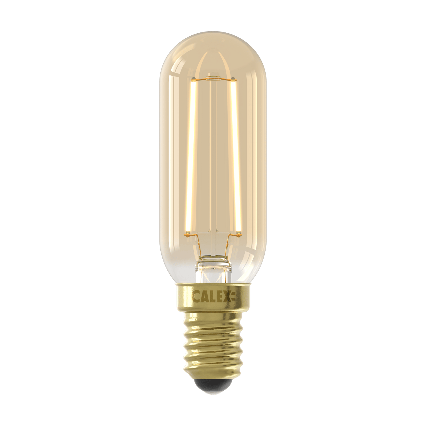 Calex Warm Filament LED Lamp - E14 - T25 - Gold - 3.5W - Dimmable