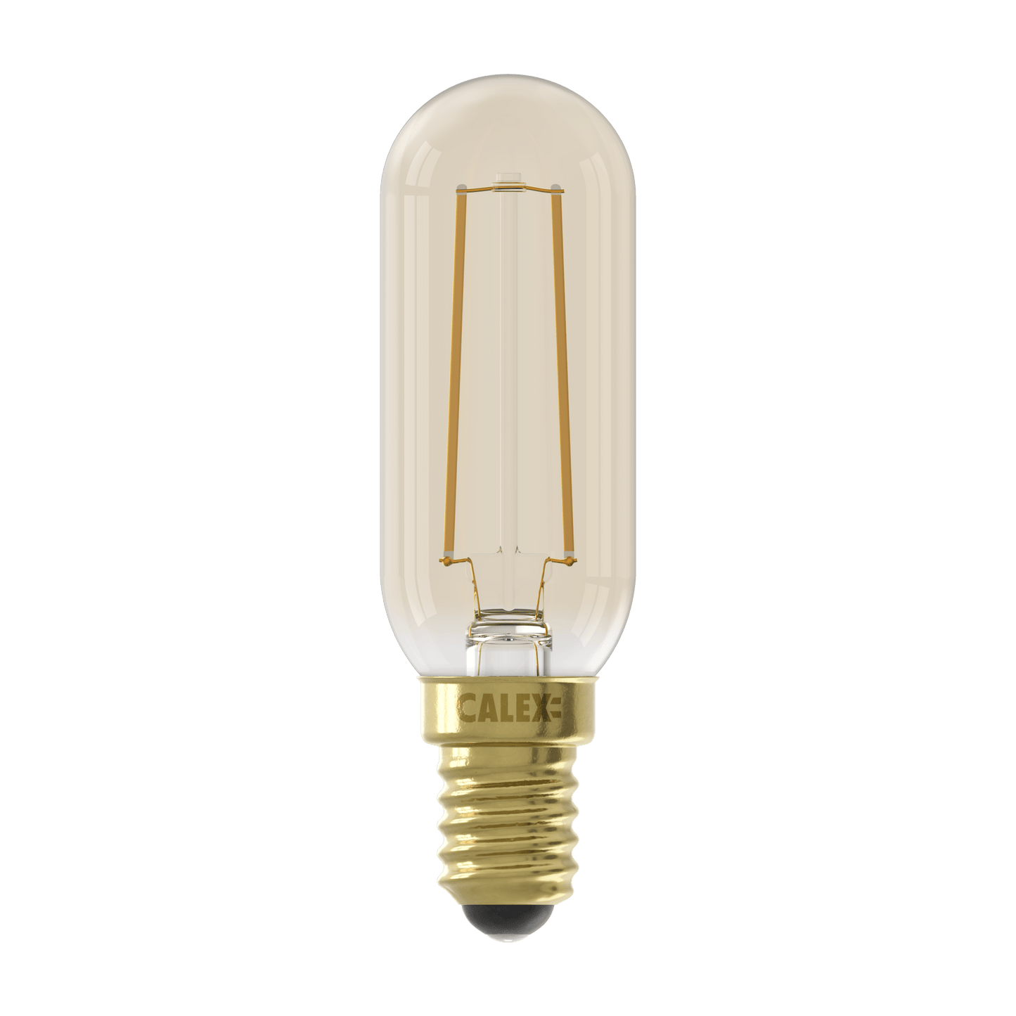 Calex Warm Filament LED Lamp - E14 - T25 - Gold - 3.5W - Dimmable