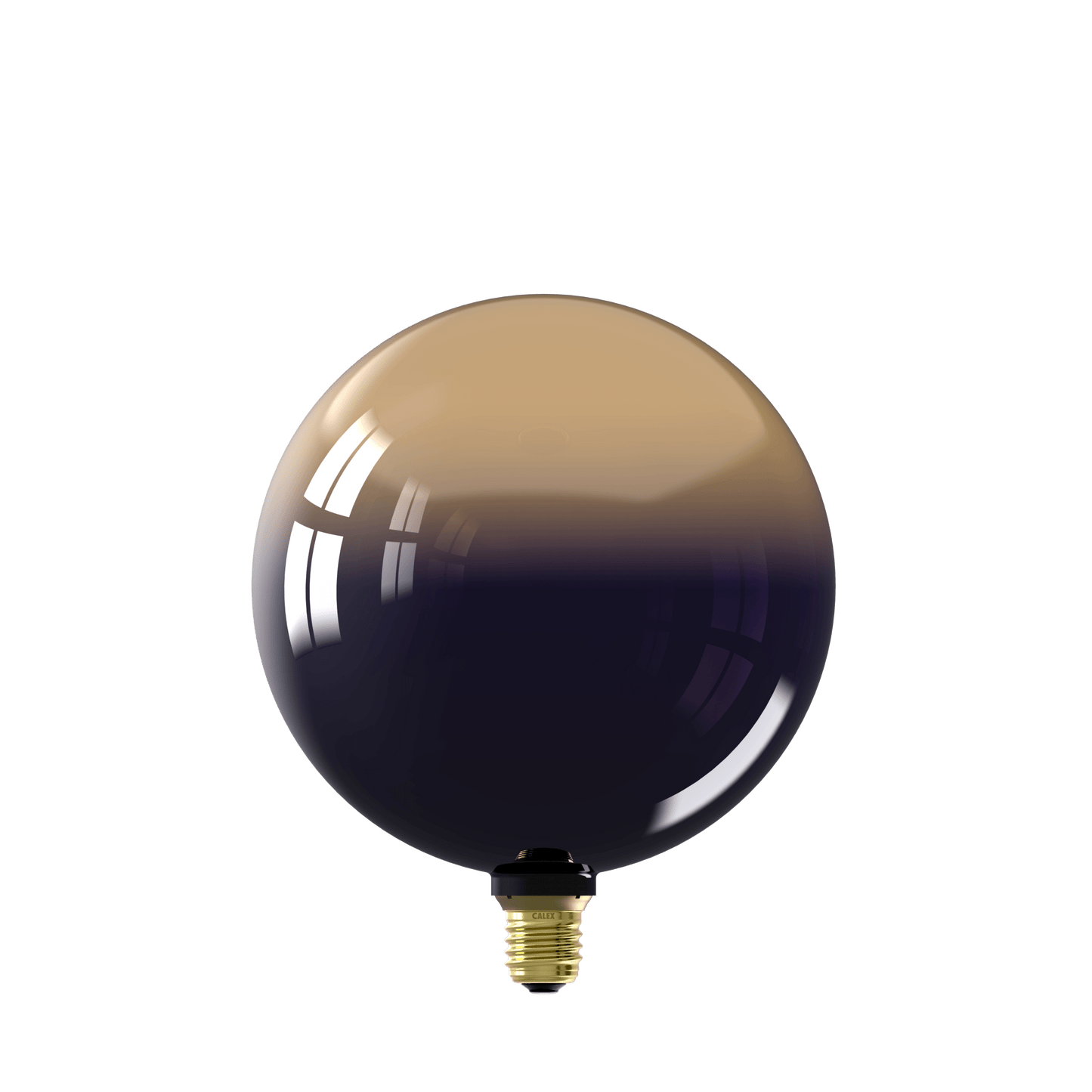 Calex Inception Kalmar LED Bulb - E27 - Black/Gold - 4W - Dimmable