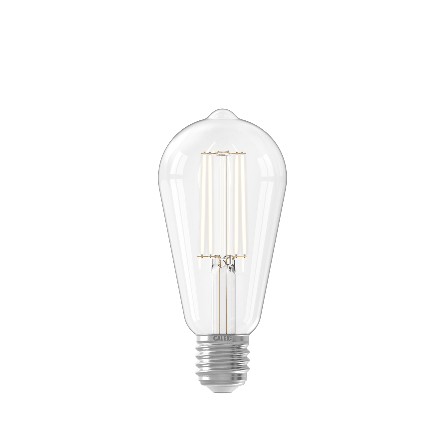 Calex Filament LED Lamp - E27 - ST64 - Clear - 4.5W - Dimmable