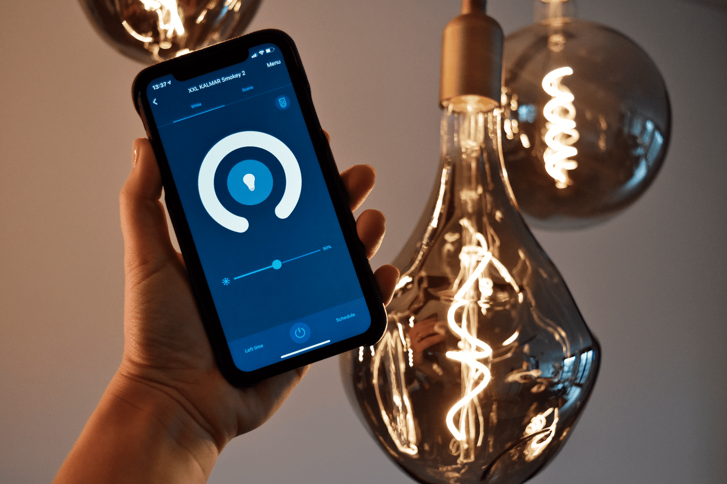 Calex Smart XXL Organic EVO LED Bulb Smokey - E27 - 6W - Dimmable