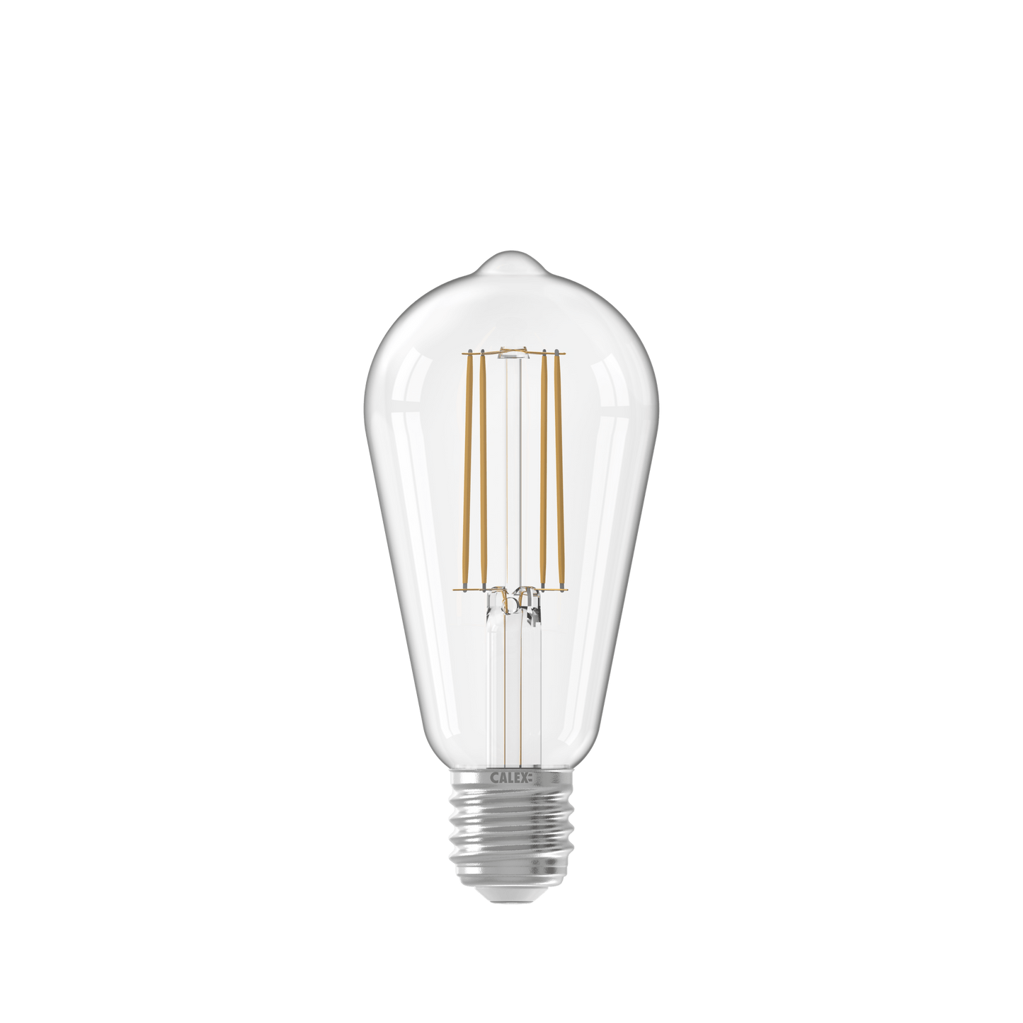 Calex Filament LED Lamp - E27 - ST64 - Clear - 4.5W - Dimmable