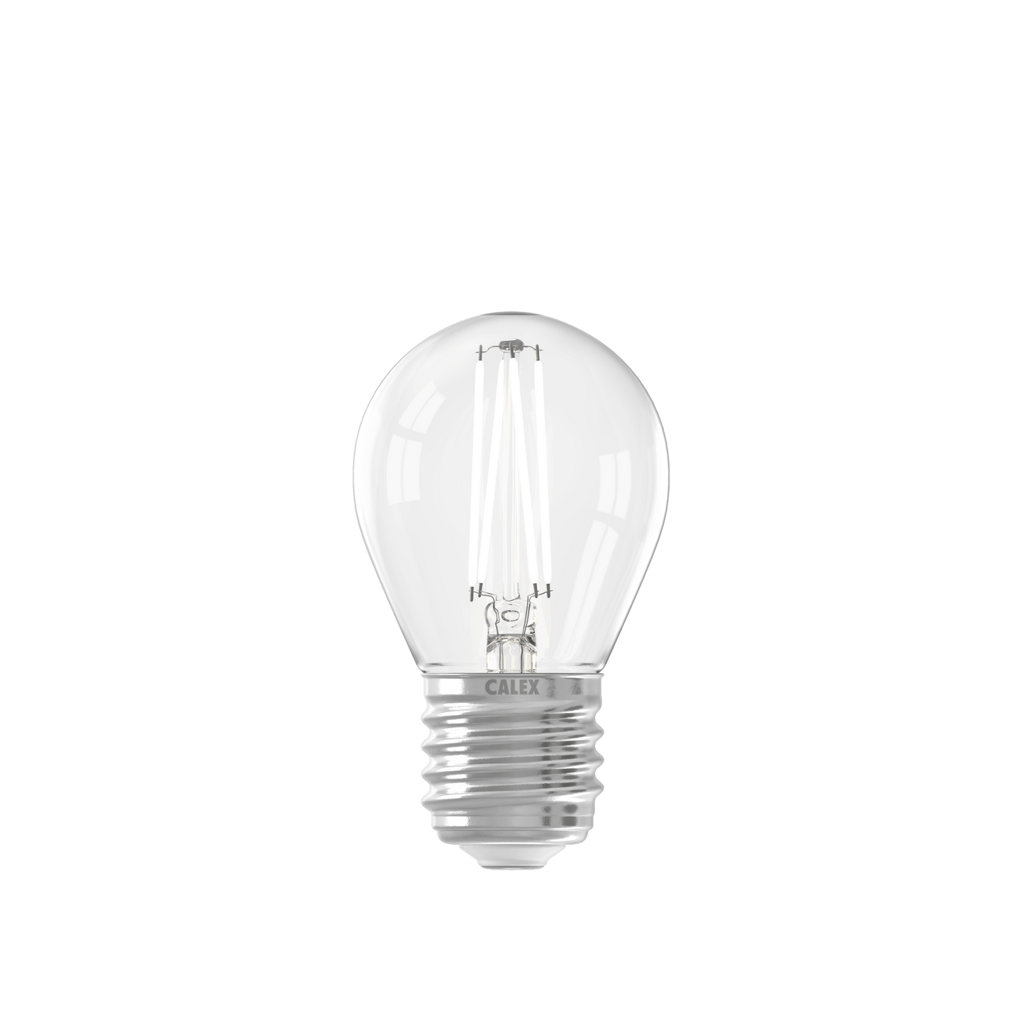 Calex Filament LED Lamp - E27 - P45 - Clear - 4.5W - Dimmable