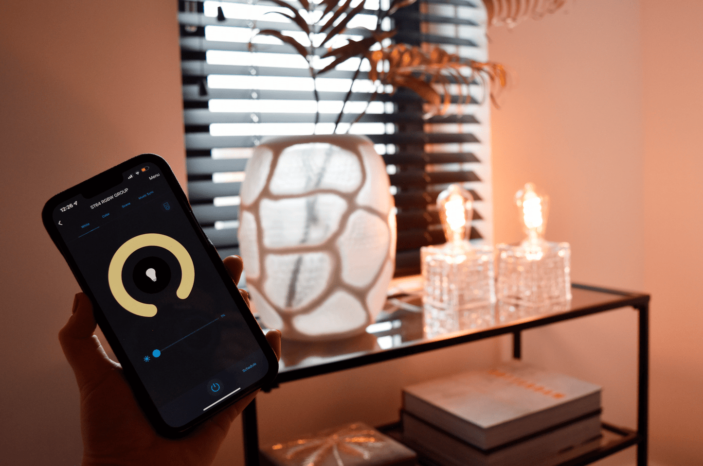 Calex Smart LED Bulb - E27 - Filament - RGB+Warm White - 4.9W