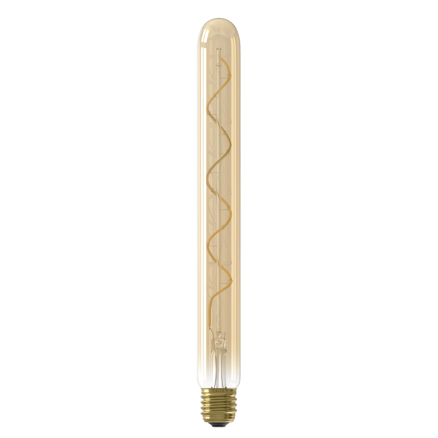 Calex Spiral Filament LED Lamp - E27 - T32 - Gold - 3.8W - Dimmable