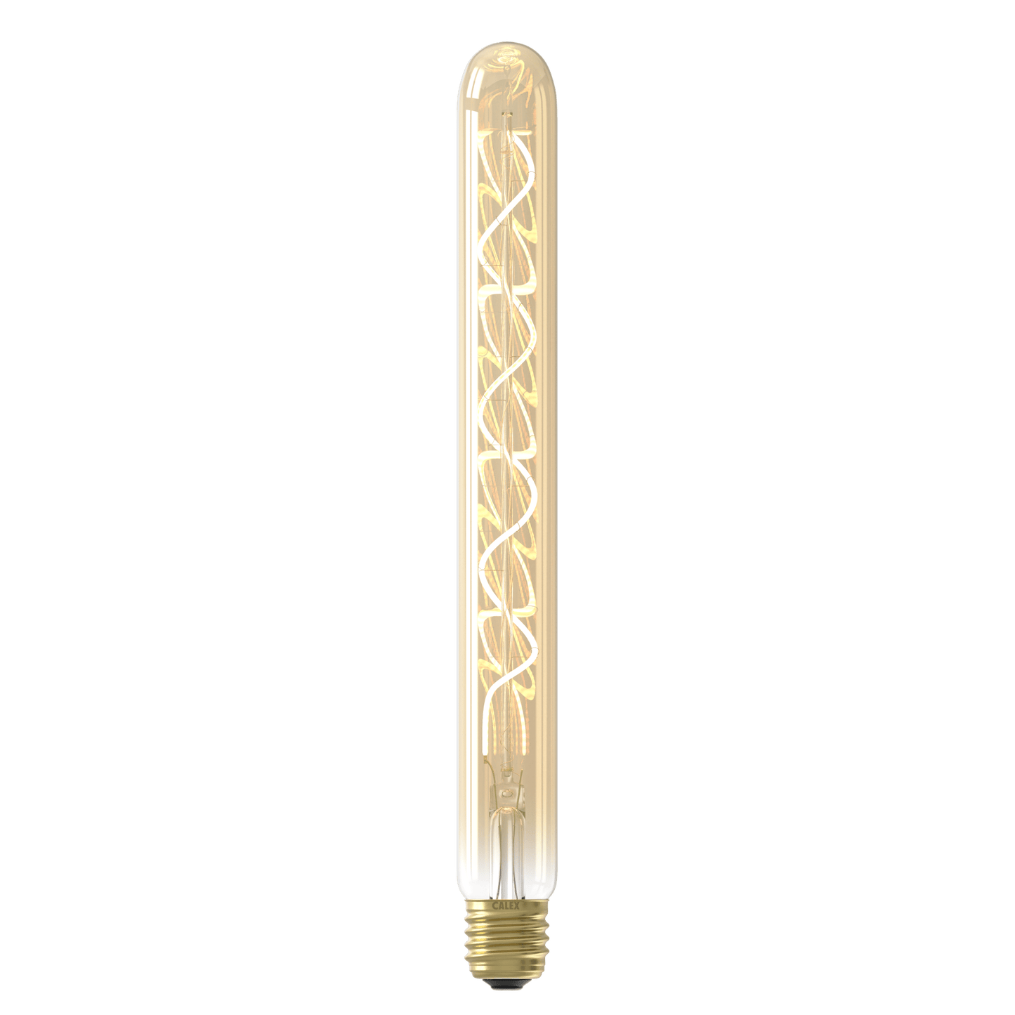 Calex Spiral Filament LED Lamp - E27 - T32 - Gold - 3.8W - Dimmable