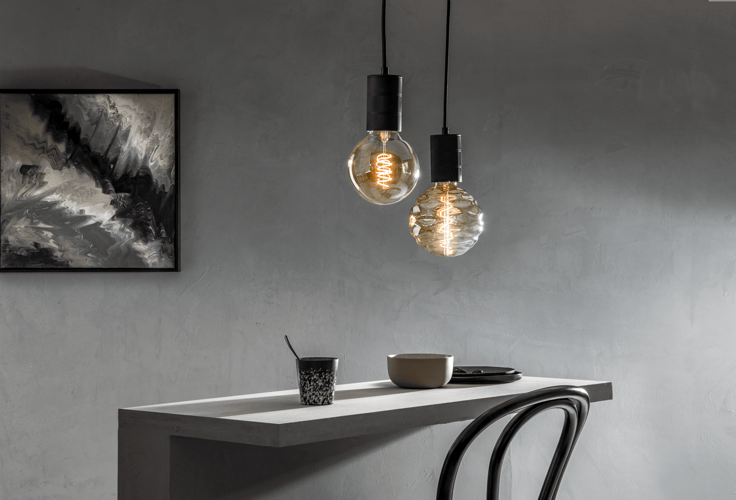 Calex Bilbao Bulb - E27 - Filament - Gold - WarmWhite - 4W
