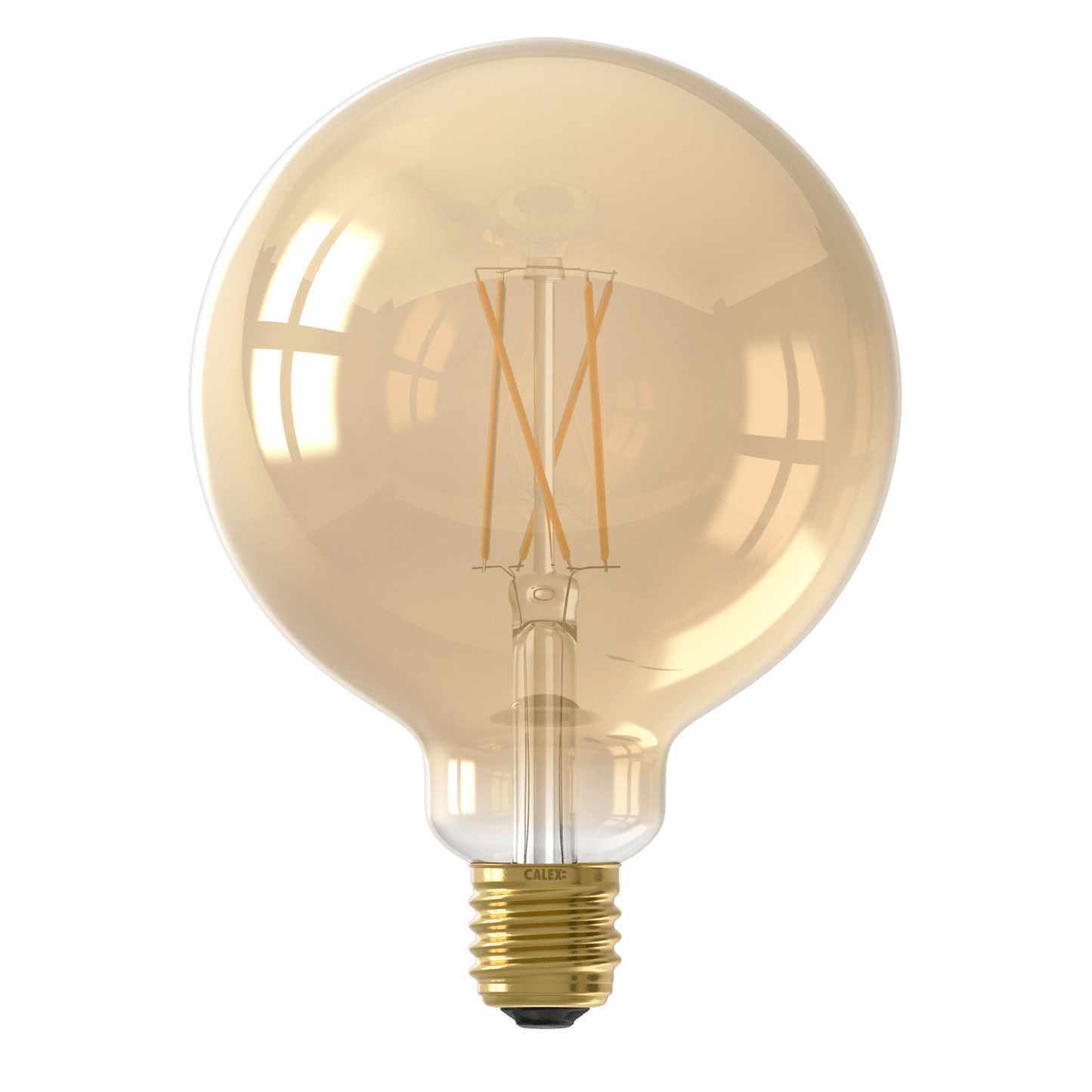 Calex Smart LED Bulb - E27 - Filament - G125 - Gold - Warm White - 7W