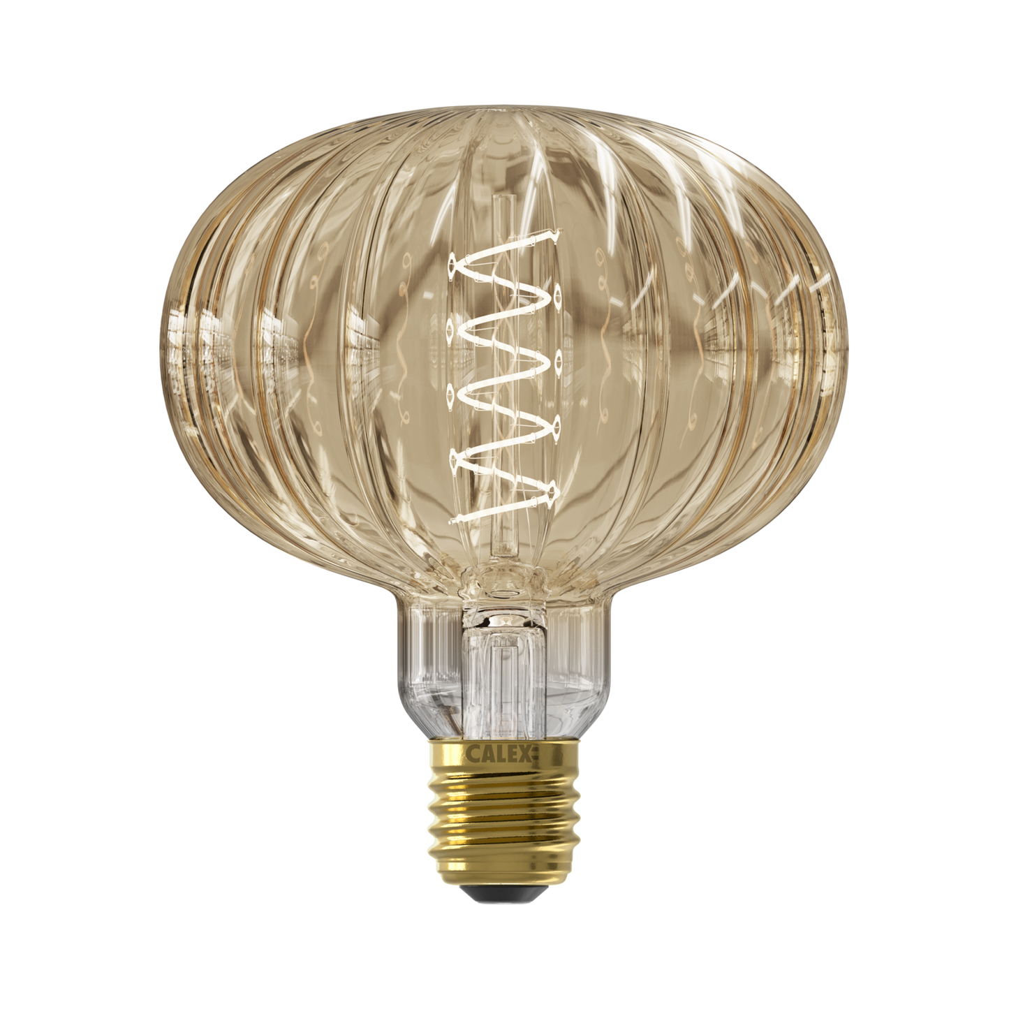 Calex Metz Bulb - E27 - Filament - Amber - WarmWhite - 4W