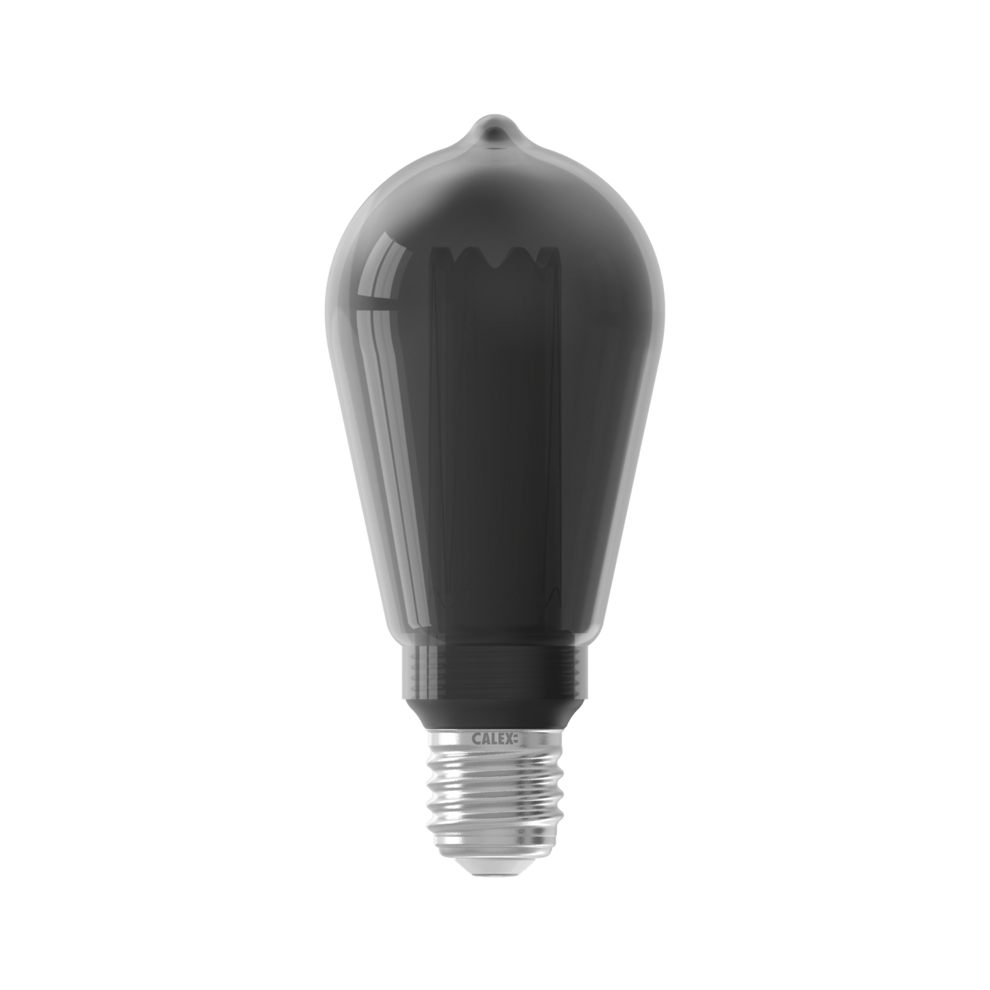 Calex Crown LED Bulb - E27 - ST64 - Titanium - 3.5W - Dimmable
