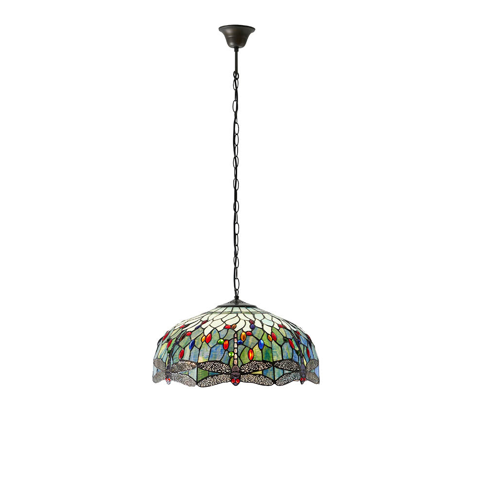 Dragonfly blue Large 3lt pendant