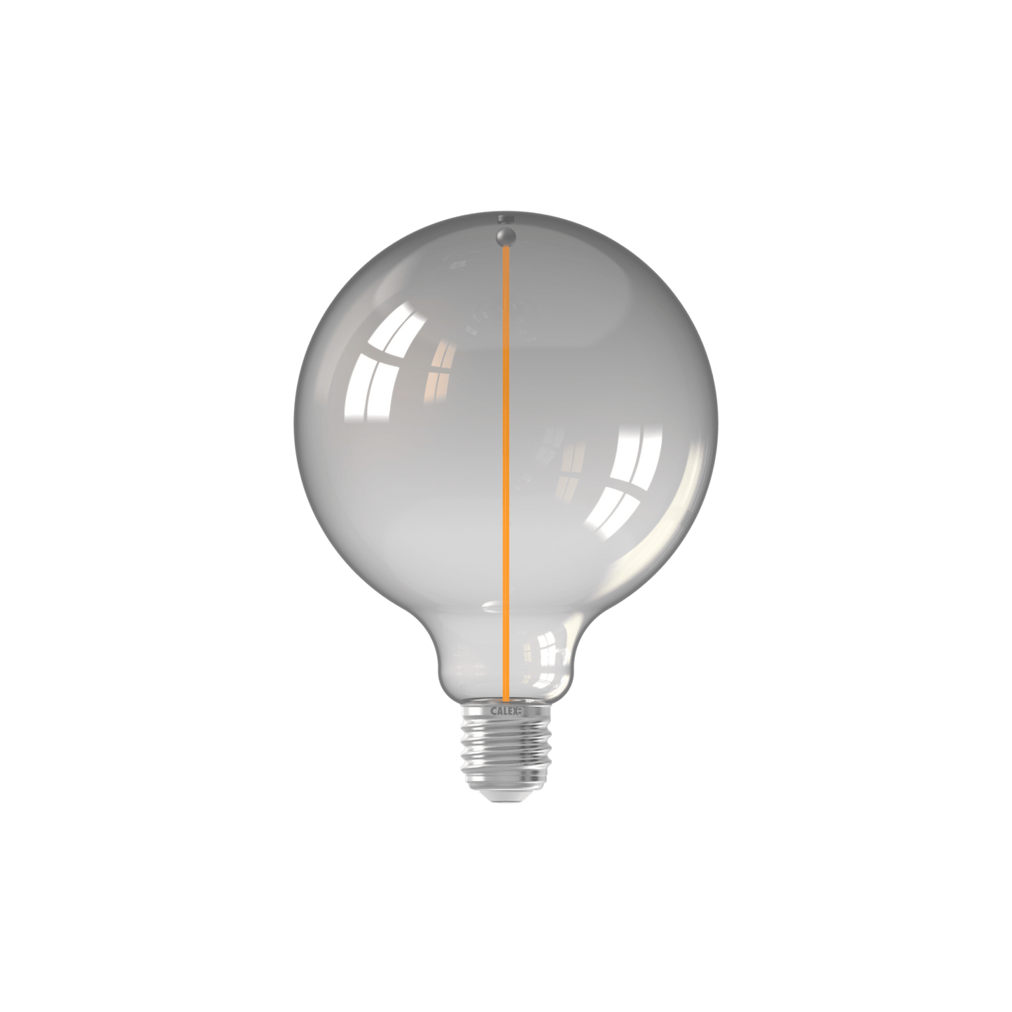 Calex Magneto LED Lamp - E27 - G125 - Titanium - 4W - Dimmable