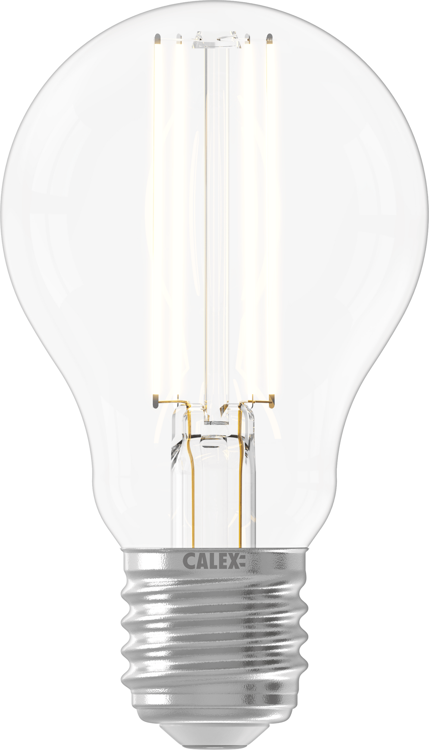 Calex Filament LED Lamp - E27 - A60 - Clear - 8W - Dimmable