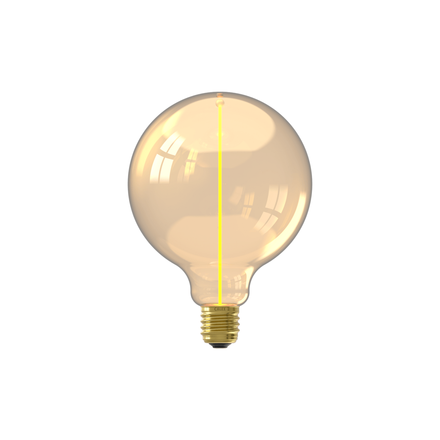 Calex Magneto LED Lamp - E27 - G125 - Gold - 4W - Dimmable