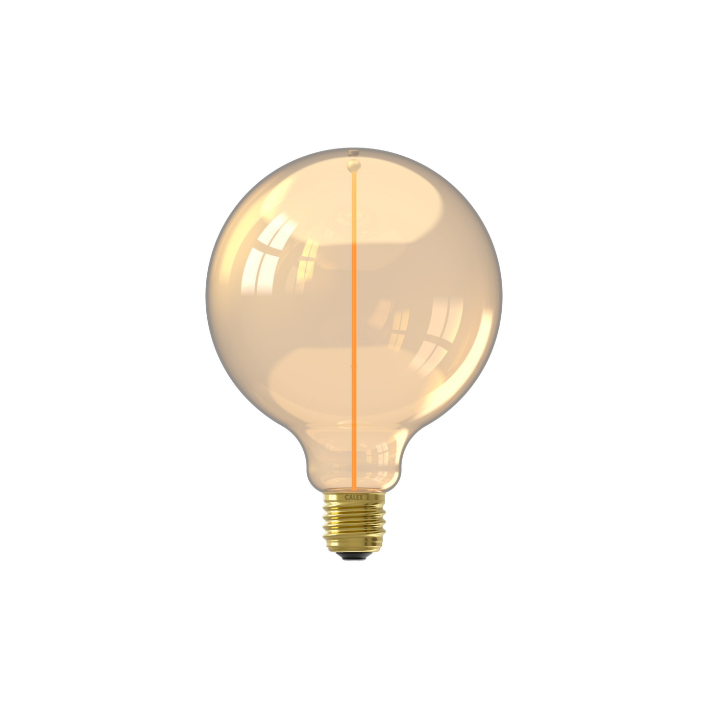 Calex Magneto LED Lamp - E27 - G125 - Gold - 4W - Dimmable