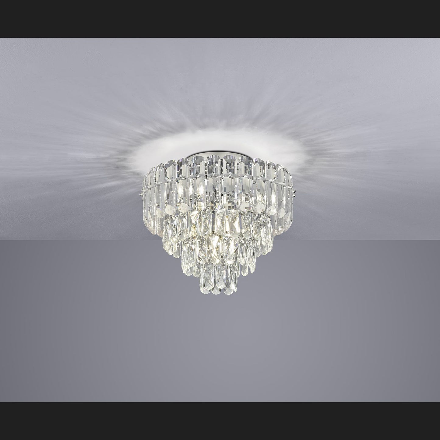 Malizia - Ceiling Lamp - Nickel Matt - TRIO Select - 667600706