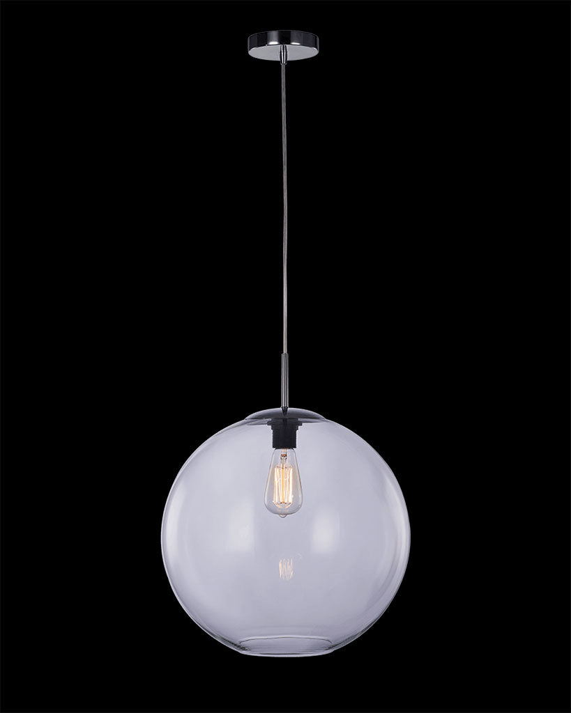 Oberon Small Pendant Clear Light